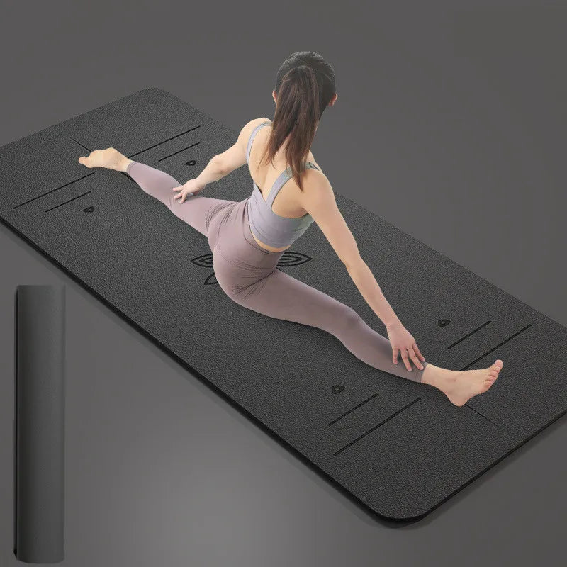 Foldable Non-Slip Rubber Yoga Mat