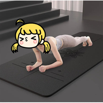 Foldable Non-Slip Rubber Yoga Mat
