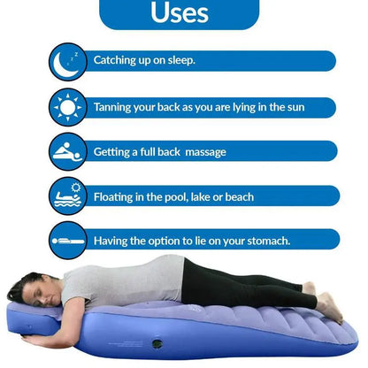 Flocking Air Mattress Yoga Mat for Pregnant Women