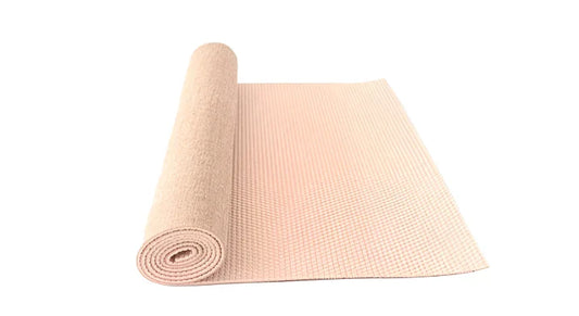 Yoga Mat Jute PVC Non-Slip Pilates Fitness Mat