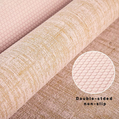 Yoga Mat Jute PVC Non-Slip Pilates Fitness Mat