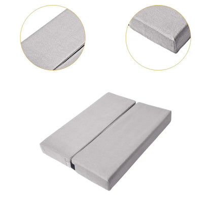 Soft Yoga Pillow Non-Slip Bolster (Grey)