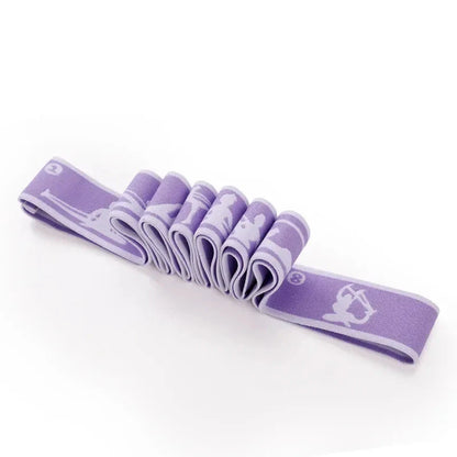 Yoga Stretch Strap Belt with Fitness Resistance Bands