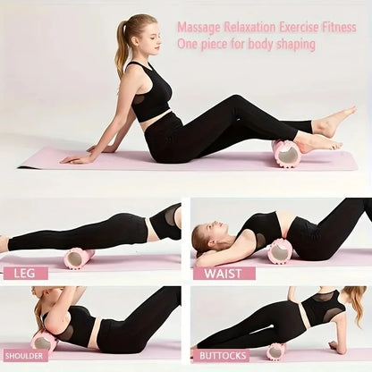 Deep Tissue Yoga Roller for Muscle Relief