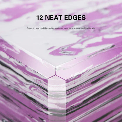 High-Density Camouflage Yoga Block (Purple)