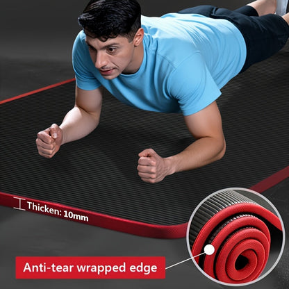 Non-Slip Black NBR Yoga Mat