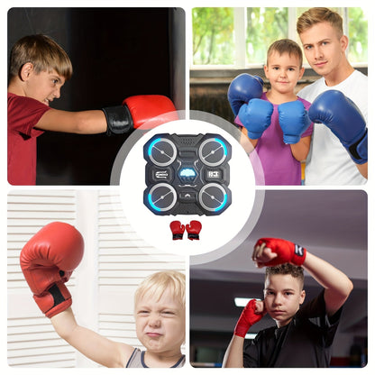 Wall-Mounted 4-Target Smart Boxing Machine Set