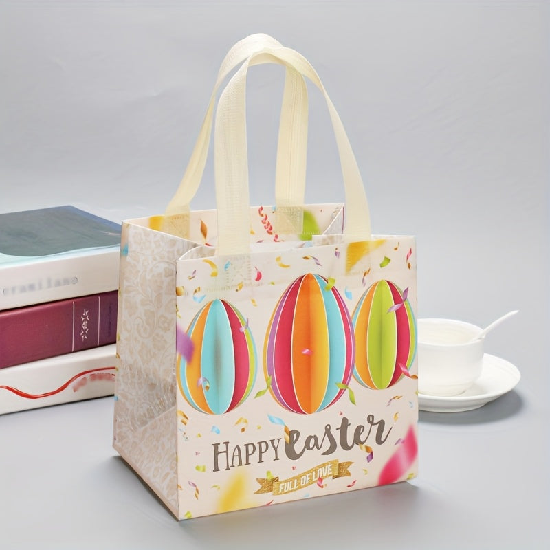 Reusable Non-Woven Easter Bags 18pcs Spring Party Supplies