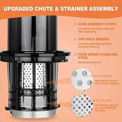Fruits and Vegetables Slow Juicer