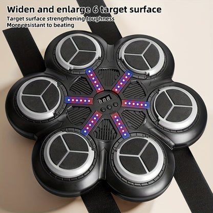 6-Key Music Boxing Wall Target for Home Training