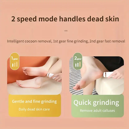 Electric Feet Callus Remover - Rechargeable Pedicure Tool