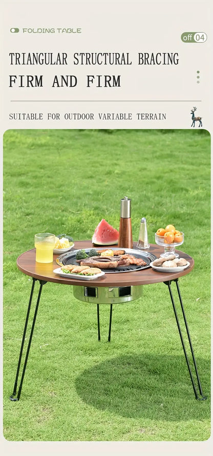 Portable Folding Stove Table - Your Ultimate Camping Companion