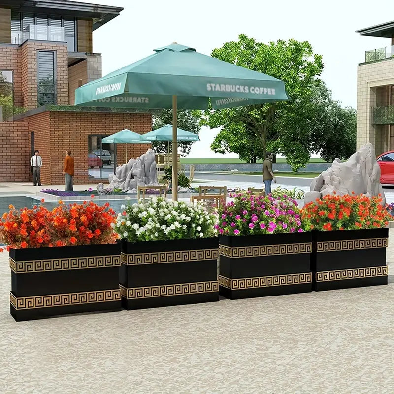 Vibrant Artificial Fall Flowers - Set of 4