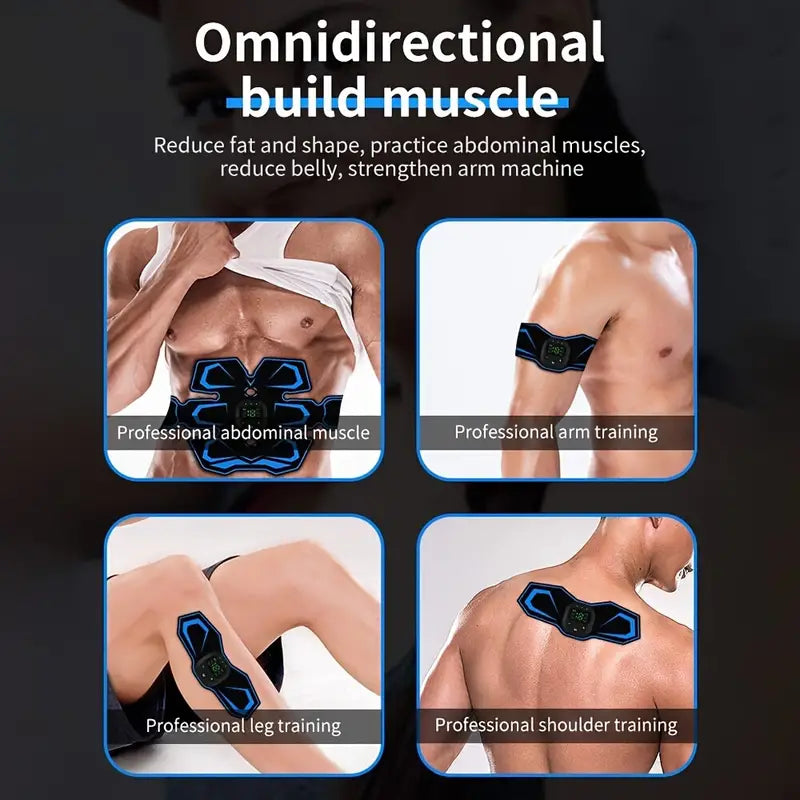 Abdominal Muscle Stimulator Trainer with 6 Modes and 19 Intensity Levels