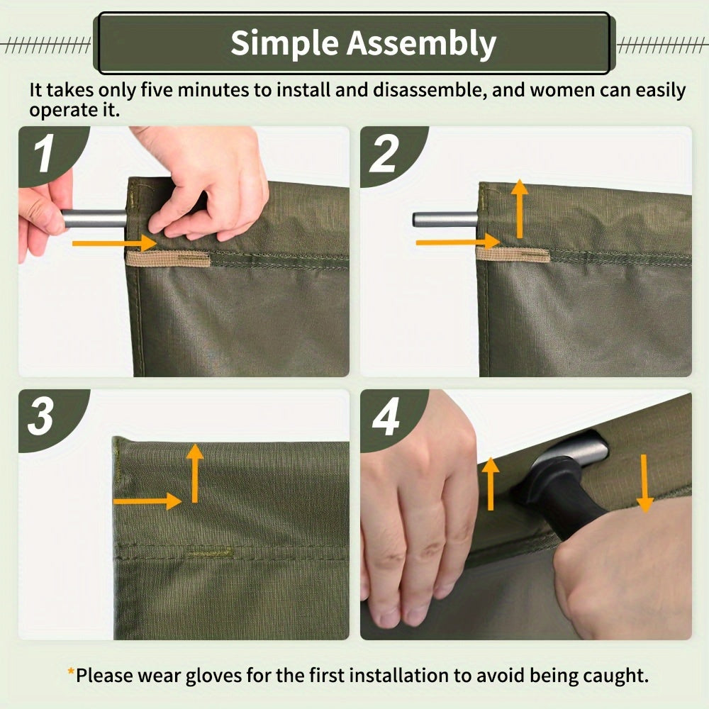 Camping Cot Heavy Duty Portable Bed