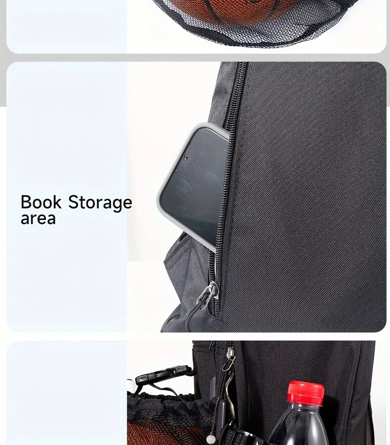 Youth Basketball Backpack Large Capacity Travel Bag