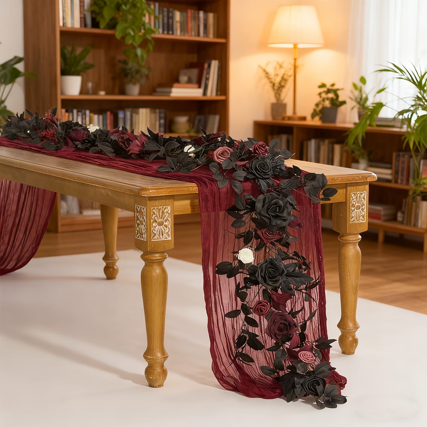 Halloween Artificial Garland Rose Vine