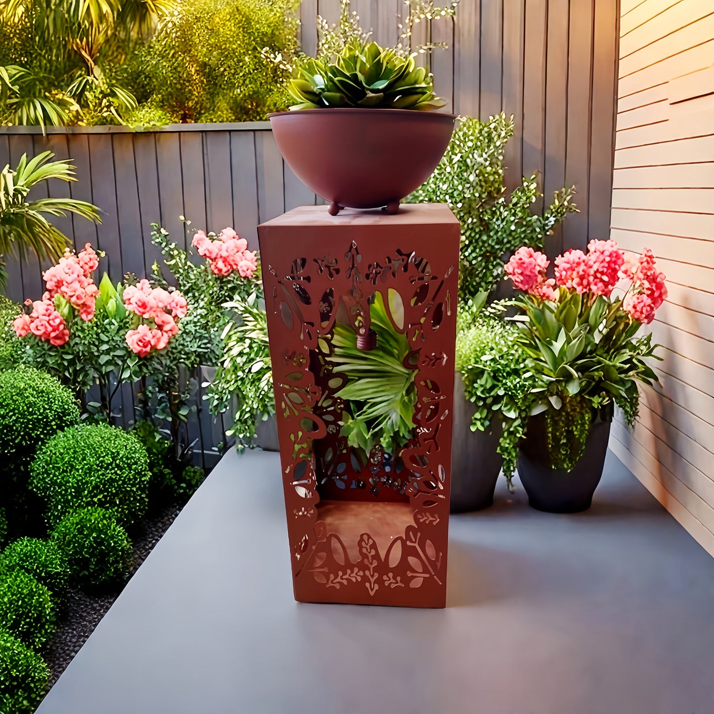 Iron Art Flower Vase Planter Large