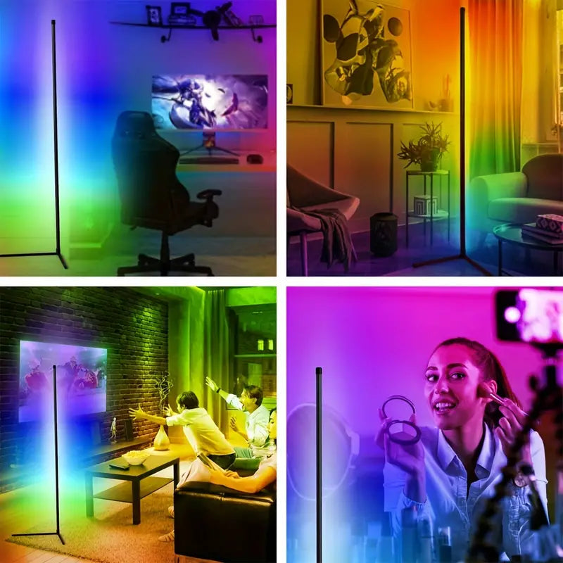 RGB Remote Control Wall Corner Ambient Light - 1.5m Height
