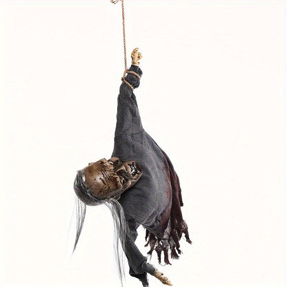 Halloween Hanging Skull Decoration LED with Sound