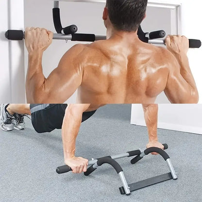 Portable Pull Up Bar Set for Body Fitness and Grip Strength Training