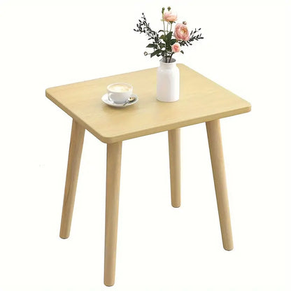 Rustic Wood Side Table - No-Tool Assembly