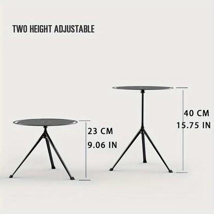Adjustable Height Telescopic Outdoor Tripod Folding Table