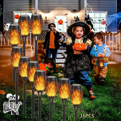 Solar Flame Lights Outdoor Garden Torch (4 Pack)