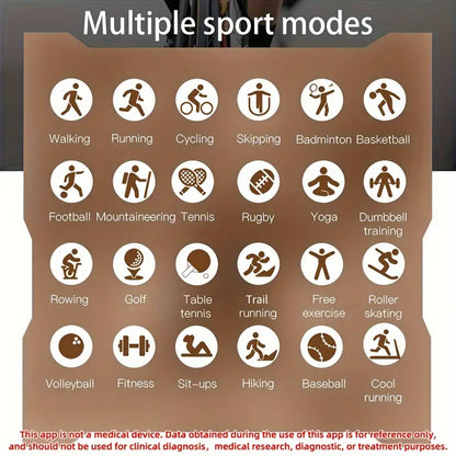 Round Smart Watch with 3.53cm Screen