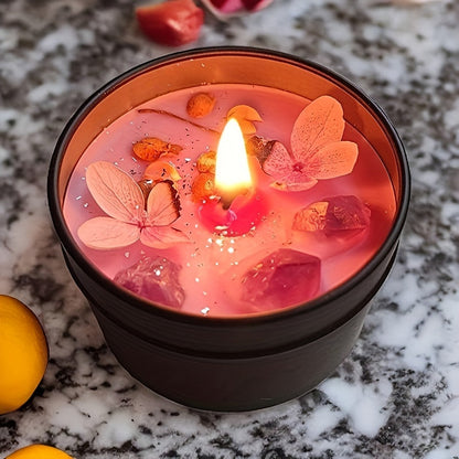 Lavender Scented Candle Home Decor