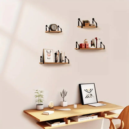 Bringing rustic charm to your walls with this exquisite floating shelf