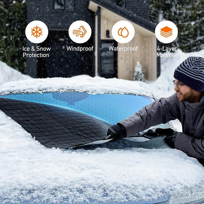 4-Layer SUV Windshield Snow & UV Protector