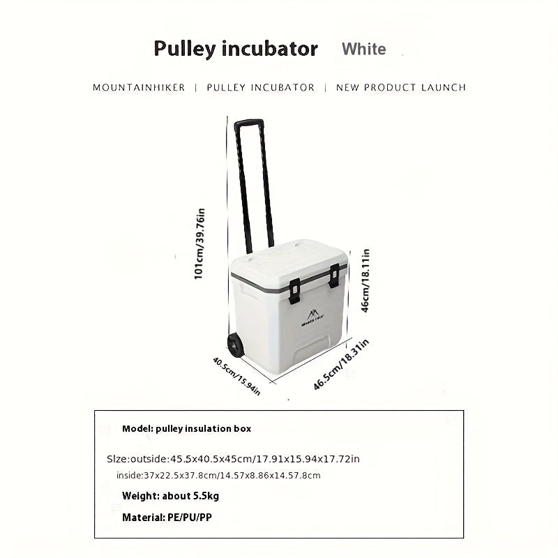 Portable Outdoor Cooler with Wheels