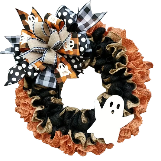 Spooky Specter Strand: Halloween Ribbon Garland