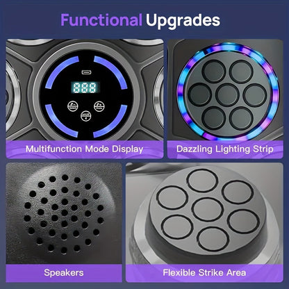 Smart LED Music Boxing Machine Wall Trainer