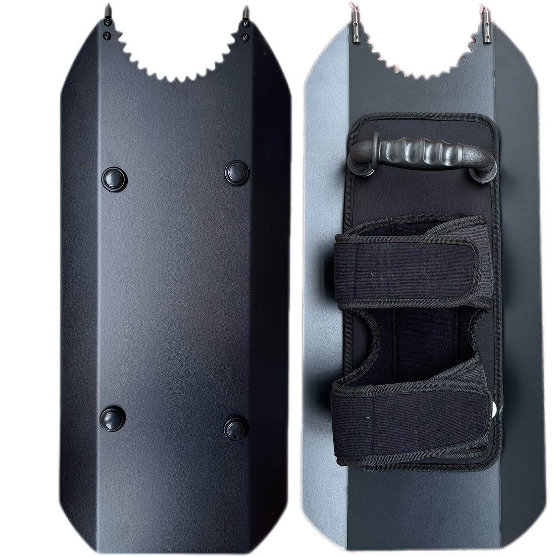 U-Shaped Hunting Guard Plate with Strap Support