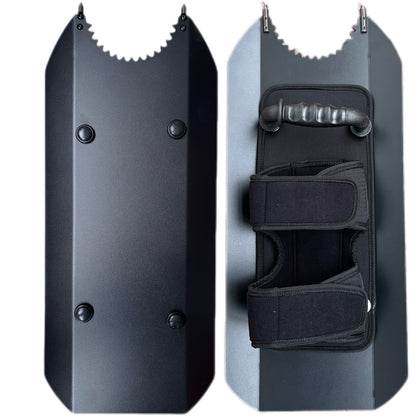 U-Shaped Hunting Guard Plate with Strap Support