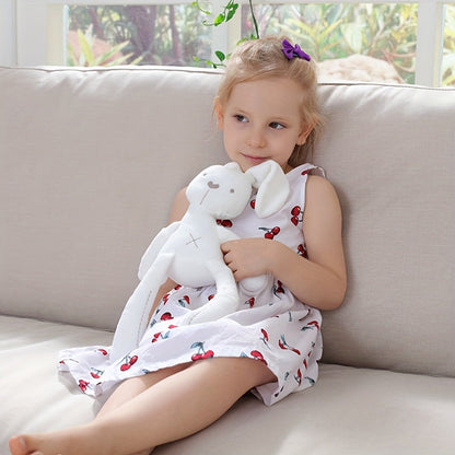 Adorable Plush Long-legged Rabbit Baby Doll Toy