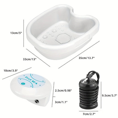 Foot Bath Spa Machine Tub(White)