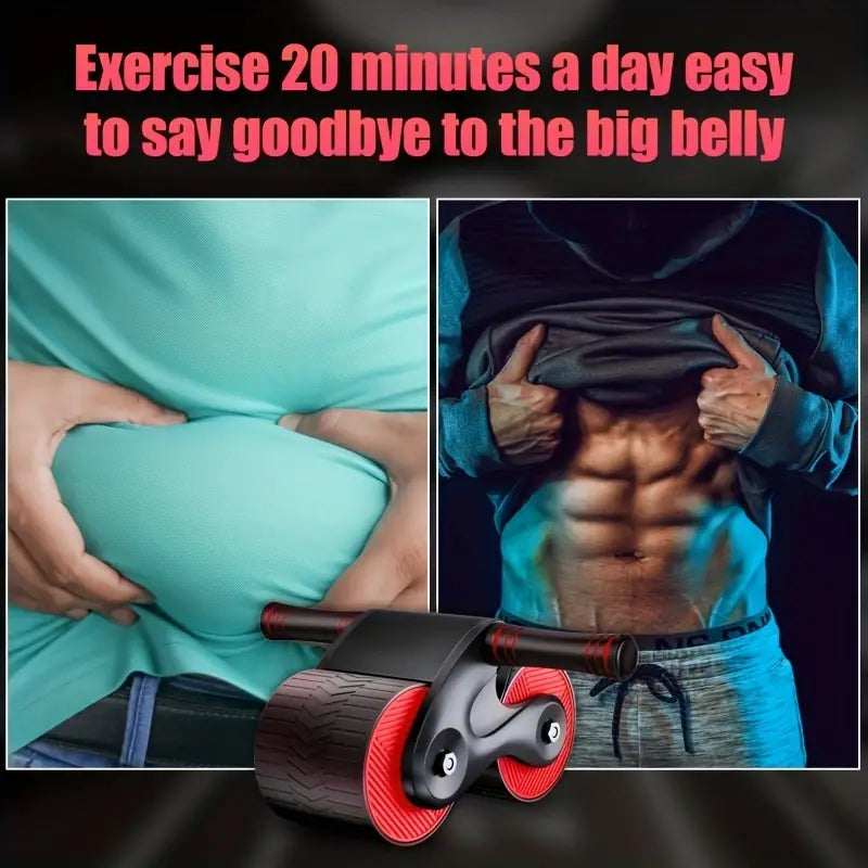 Automatic Rebound Abdominal Muscle Training Wheel