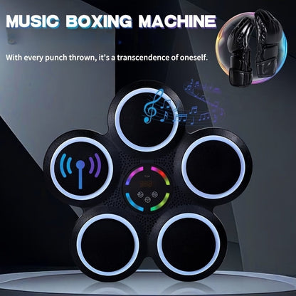 Smart Music Boxing Machine Wall-Mount with Gloves