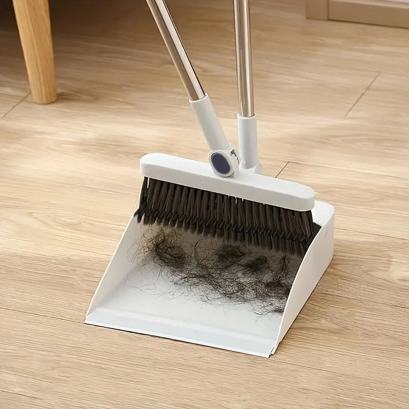 Clean like a pro with our premium Upright Dustpan and Broom Set