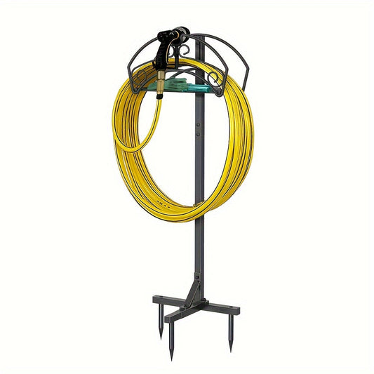Freestanding Garden Hose Holder Rack