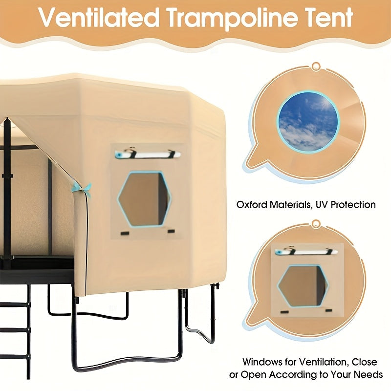 Trampoline Tent Round with UV Protection
