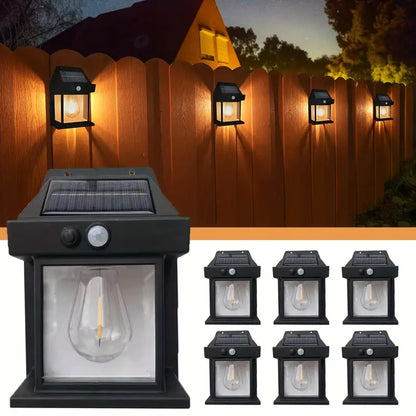 Solar Wall Lanterns Outdoor with 3 Modes