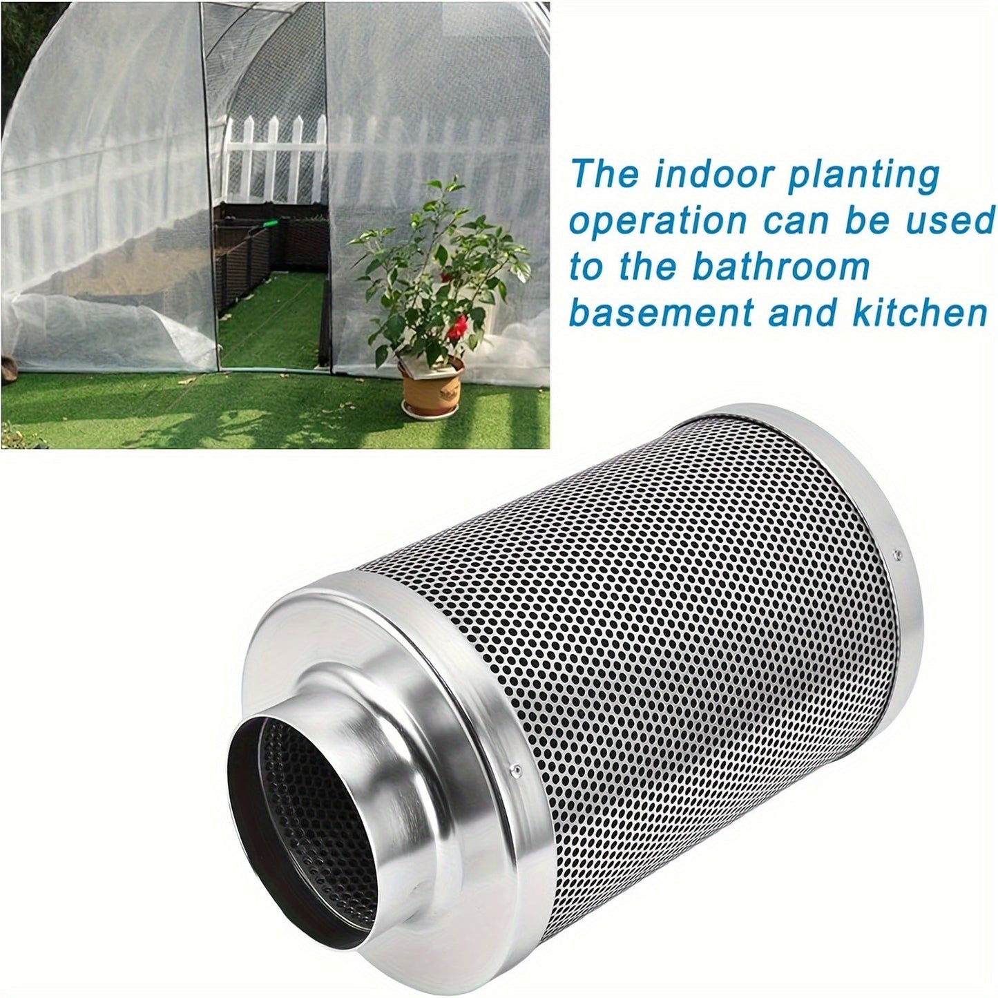 Charcoal Air Filter Odor Control for Grow Tents