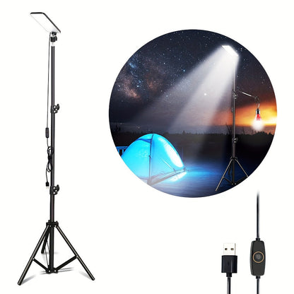 Portable LED Telescopic Camping Light with Stand