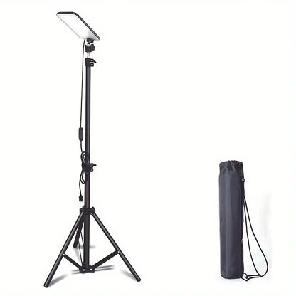 Black Matte Portable Outdoor Camping Lamp with USB Charging