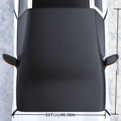 Premium Car Snow Cover - Magnetic Front Windshield Sunshade