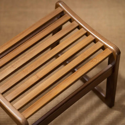 Relax in Style with the Bamboo Stool